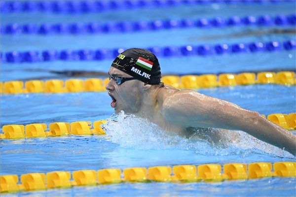 Kristóf Milák wrote history, Olympic champion on a 200-meter butterfly