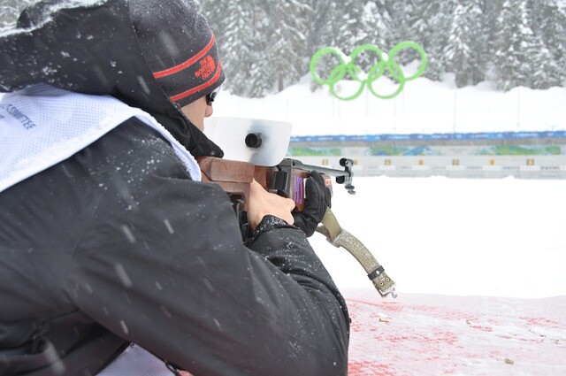 The Norwegian biathlete was disqualified for inattention and endangering others